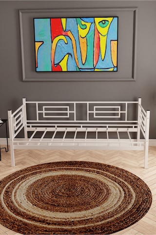 Moblay Larissa Daybed Sedir Karyola Beyaz