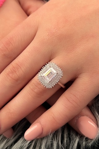 Fiyonk Kuyumculuk 14 Ayar Altın Baget Rüyası Yüzük 001