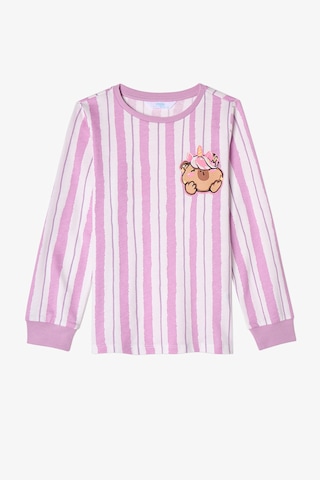 Penti Kız Çocuk Capy Community Pamuklu Uzun Kollu 2li Pijama Takımı Çok Renkli