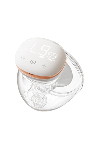 Moveevo Youha Giyilebilir Göğüs Pompası Eller Serbest Elektrikli Tek Taşınabilir Giyilebilir Göğüs Kabı 8oz/ 240ml Bpa İçermez