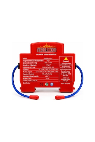 Fireblocker Otomatik Yangın Söndürücü Sigorta Kutusu Koruma Cihazı Elektrik Panosu Acil Durum Yangın Önleme Sistemi