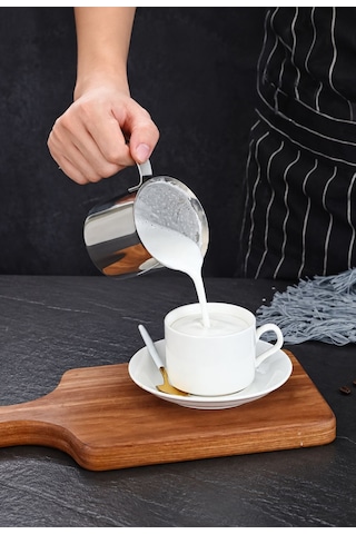 Chavin Pitcher MT192 304 Çelik 500 ML Manuel Presli Süt Köpürtme Potu