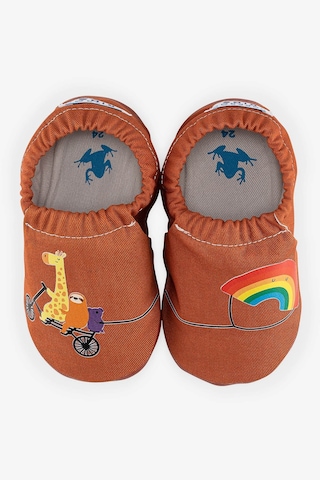 Hopfrög Kids Kite-Bike Hyper Barefoot Akıllı Patik - Kızıl Toprak Kahverengi