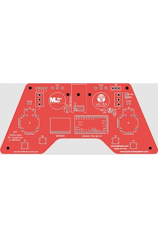 Arduino Tabanlı Radyo Kontrol Rc Kablosuz Kumanda Verici Devresi Arduino Pro Mini Sürüm V3