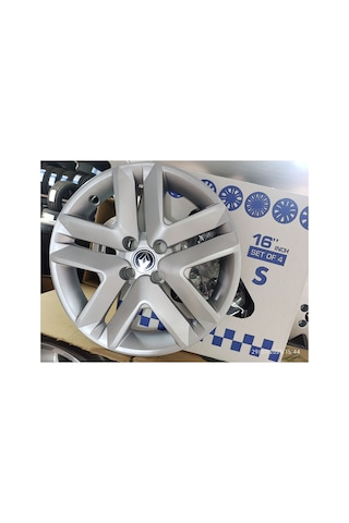 16" İnç Renault Clio 5 Yeni Model Jant Görünümlü Jant Kapağı Takımı 4 Lü Set Logo Hediyeli