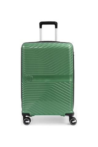 Ççs 5239 Polipropilen Orta Boy Valiz-metalik Yeşil Metalik Yeşil