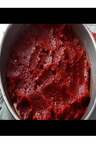 Orköy Güneş Kurutması Tatlı Biber Salçası 5 Kg