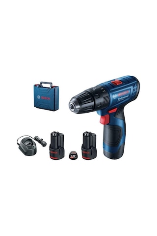 Bosch Gsb 120lı Profesyonel 12 Volt 2,0 Ah Çift Akülü Darbeli Del