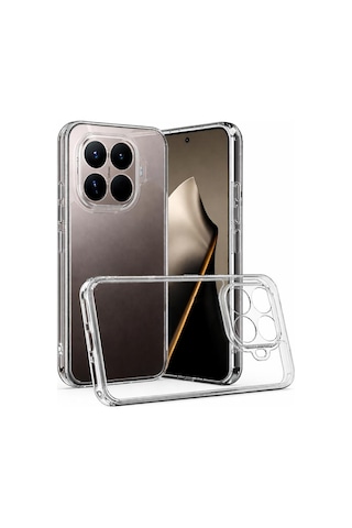 Xiaomi 15t Pro İle Uyumlu Kılıf Şeffaf Kamera Korumalı 3d