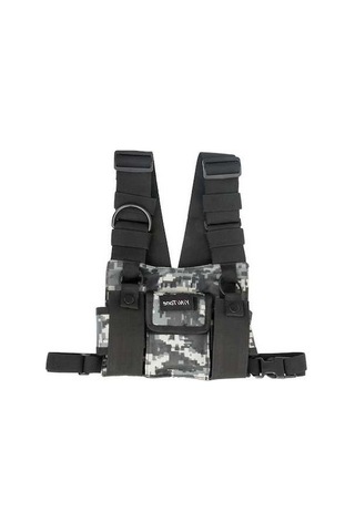 Novahub Pratik Fonksiyonel Göğüs Çantası - Su Geçirmez, Toz Geçirmez, Hafif Mavi Küçük Boy MAVİ