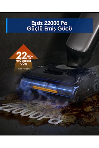 Tineco Floor One S9 Artist Steam Kablosuz Buharlı Akıllı Islak Kuru Süpürge