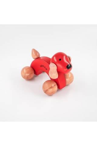 Ahşap Köpek Kırmızı