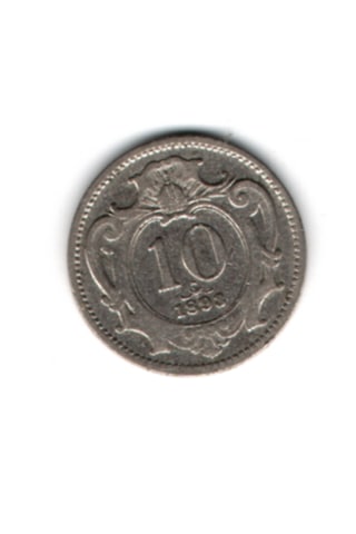 Avusturya Macaristan 10 Heller 1893 Mp2058