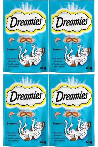 Somonlu Kedi Ödül Maması 60 Gr 4 Adet