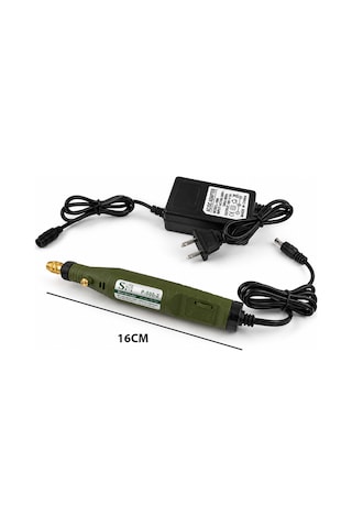 18v Ayarlanabilir Hızlı Mini Gravür Ve Taşlama Makinesi Seti 3000-18000 Rpm, 0.5-3.2 Mm Mandren, Çok Amaçlı Rotary Tool