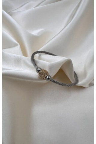 Bb Çelik Piramit Kelepçe Bilezik