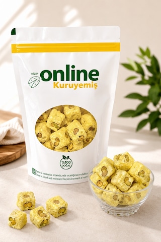 Online Kuruyemiş Antep Fıstıklı Safranlı Lokum 1000 Gr