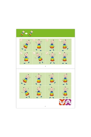 Kontrol Yayıncılık Zekare Görsel Dikkat Seti 2- 4 Yaş