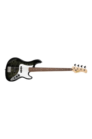 Cort Gb24jj Tbk Bass Gitar, Trans Black