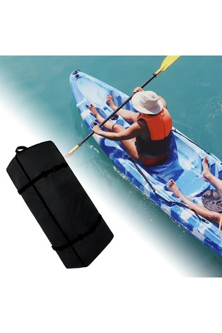 Suntek Paddleboard Sırt Çantası Çanta Naylon Fermuarlı Siyah