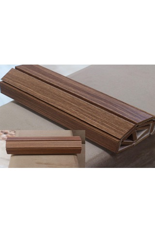 Mobitell 4 ADET 45*25 Ceviz Renk Portatif Koltuk Sehpası,Koltuk T