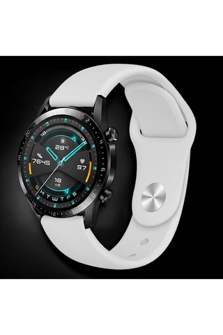 Galaxy Watch Active 2 44mm İçin Uyumlu 20mm Silikon Kordon