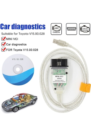 Vgate İcar Toyota Mini J2534 FTDI FT232RQ Chip Arıza Tespit Cihazı
