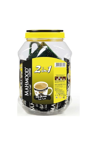 Mahmood Coffee 2'si 1 Arada Kahve 36 x 10 G + Fincan