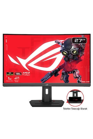 Asus ROG Strix XG27WCS 27" 180 Hz 1 Ms 2K WQHD FreeSync Fast VA Kavisli Gaming Monitör