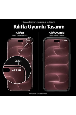 Apple İphone 18 Pro Max İle Uyumlu Mat Ekran Koruyucu A3717 6.9 İnç Yansıma Ve Parlama Azaltıcı