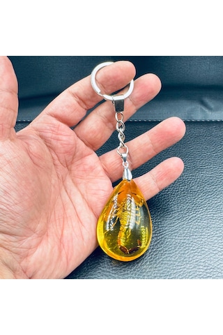 Özel Seri Kaliteli Kehribar Anahtarlık Hcz-model Ytrvvn