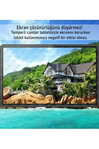 Apple Uyumlu iPad Air 6. Nesil M2 11 İnç Temperli Ekran Koruyucu Kırılmaz Cam