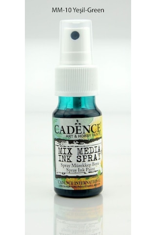 Cadence Mix Media Ink Sprey Mürekkep Boyası 25Ml - Mm10 Yeşil