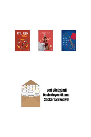 Taksiii + Hazan + Her Yerde Kan Var Ciltli + Okuma Sticker'ları
