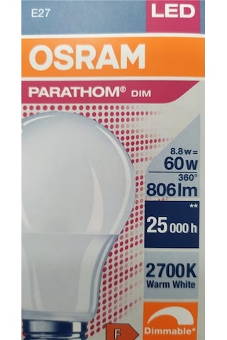 Osram 8.8 Watt 2700 K Dimlenebilir Led Ampul-Açıklamayı Oku