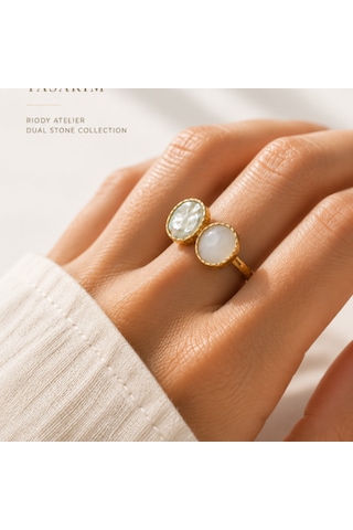 Riody Atelier No.02 Ayarlanabilir Gold Kadın Yüzük Sarı Altın