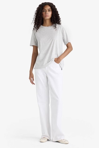 Defacto Regular Fit Gri Kadın T-shirt W9584az/gr93 Gri