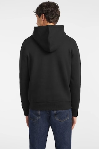 Guess Erkek Siyah Iconic Sweatshirt Siyah