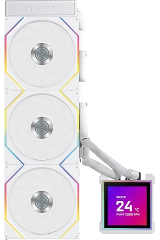 Lian Li Hydroshift Iı Lcd-s 360tl Beyaz Sıvı Soğutucu G89.ghs2lcds36tw.00