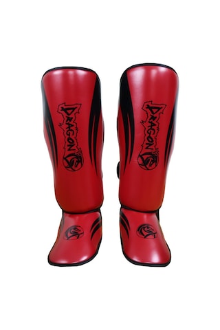 Dragondo 40716-p Kaval Ayak Koruyucu Kırmızı Kick Boks Kaval Koruyucu Kırmıızı