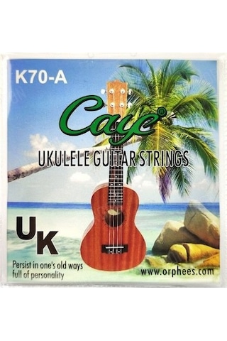 Orphee Caye K70-A Ukulele Teli Takım