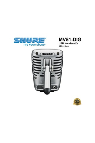Shure Mv51-Dıg Usb Kondanstör Mikrofon