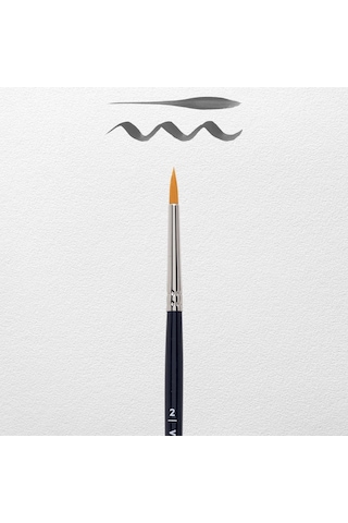 Vangogh Sulu Boya Fırça Yuvarlak Uçlu 191 Seri 3 Lü Set