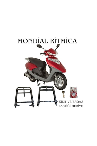 Mondial Ritmica Kızaklı Kurye Paket Çanta Demiri