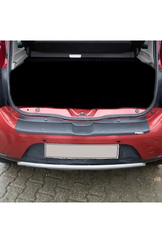 Dacia Sandero Arka Tampon Eşiği Koruma Abs Mat Siyah 2012 Ve Sonrası