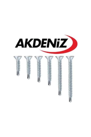 Yhb Matkap Uçlu Vida 4,2 X 38 Akdeniz 500 Adet