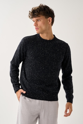 Erkek Melanj Triko Kazak Lacivert