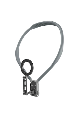 Earldom Manyetik Cep Telefonu Askılı Boyun Askısı Gri