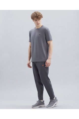 Skechers Performance Tops M Crew Neck T-Shirt Erkek Gri Tshirt S221497-003