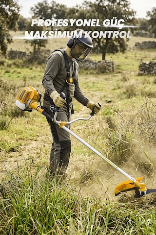 Res-74368s Profesyonel Yan Tipi Benzinli Ot Ve Çalı Tırpanı 2.2 Hp